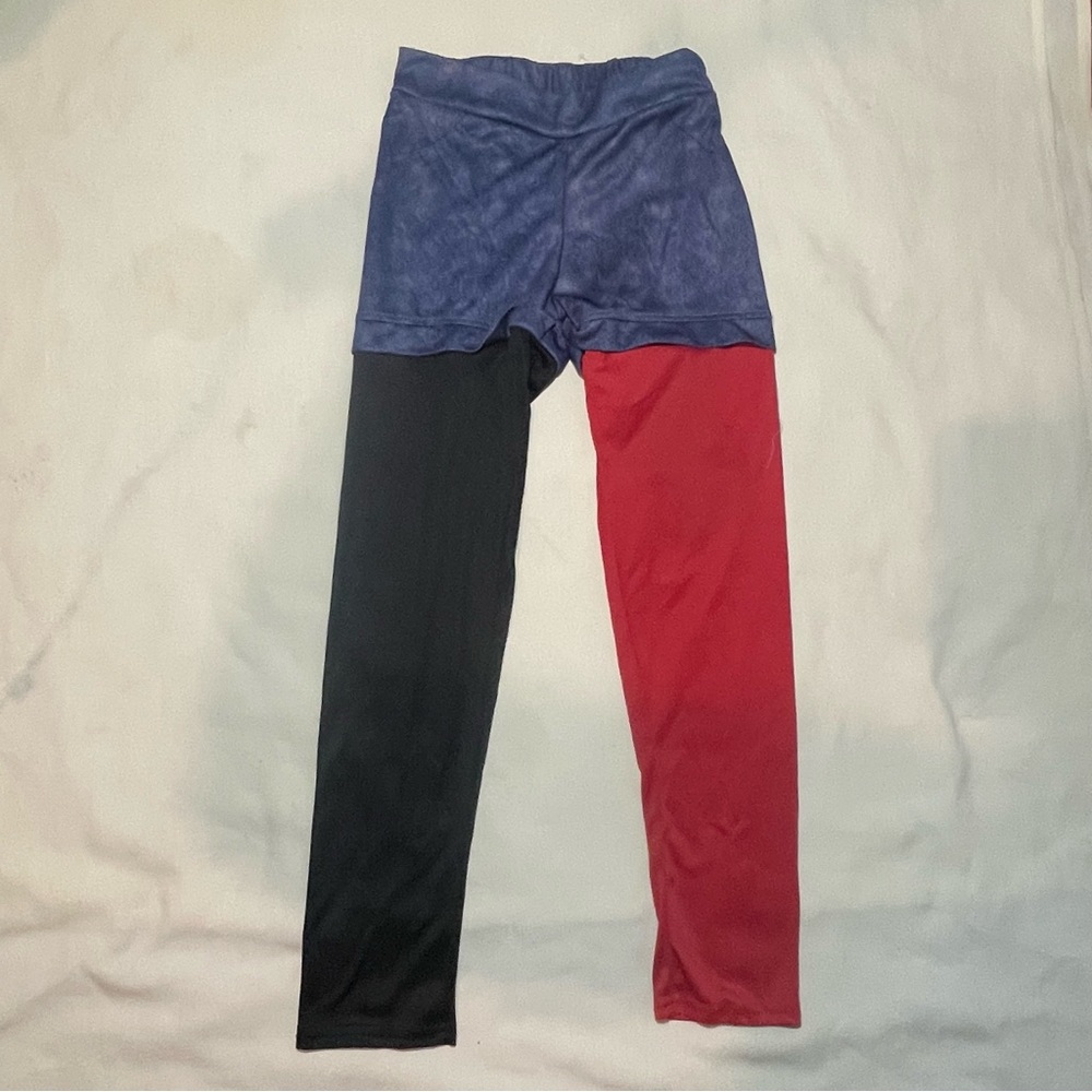 Harley Quinn DC Super Hero Girls Costume Pants sz: L